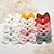 cheap Kids&#039; Headpieces-15PCS Pastoral Style Vintage Floral Print Bowknot Hair Clips For Kids Girls Cute Handmade Bow Headwear