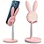 cheap Phone Holder-Cartoon Rabbit Desktop Stand Flat Universal Telescopic Stand Can Be Lifted And Adjusted Office Lazy Watch TV Stand