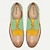 cheap Classic Dress Shoes-Men&#039;s Dress Shoes Leather Italian Full-Grain Cowhide Comfortable Slip Resistant Lace-up Yellow