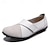 economico Slip-ons e mocassini da donna-mocassini slip-on da donna punta tonda comode scarpe basse appartamenti casual in ecopelle