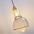 Недорогие Подвесные огни-светодиодный подвесной светильник стеклянный шар 1 светильник 15 см подвесной светильник современный минималистичный креативная личность метеоритный дождь подвесной светильник спальня столовая