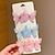 cheap Kids&#039; Headpieces-6pcs Butterfly Rhinestone Gradient Color Butterfly Hair Clips, Girls Hair Accessories