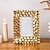 cheap Sculptures-Vintage Gold Orchid Floral Border Decorative Frame - Antique Resin Material Photo Decoration Frame Suitable for Horizontal or Vertical Display, Ideal for Decorating Photos and Photography Props
