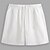billige Klassisk-Herre Shorts Linneshorts Sommer shorts Bermuda shorts Lomme Snørelukning Vanlig Komfort Åndbart Knælængde Daglig Strand Gade Afslappet / Sportslig Sort Hvid Mikroelastisk