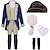 voordelige Outfits-Rococo Barok Victoriaans Outfits Kostuum Jongens Koninklijk Halloween Carnaval Maskerade Prestatie Feest Maskerade Volwassenen Jas Broeken Kraag