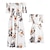 cheap Dresses and Jumpsuits-Mom and daughter dress One-shoulder Floral Long Dress For Mommy and me clothes Mother and daughter family matching clothes