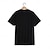 billige basic t-shirts-Herre T-shirt Tee Top Kort Ærme V-hals Sommer Vanlig Designer Basale Moderne Moderne Klassisk Stil Ferierejse Gade I-byen-tøj Sort Grøn Top T-shirt til mænd