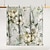 billiga Påslakanset-100 % bomull vit blomma påslakan i plysch tyg 3-delat set för sommar mjuk hudvänlig långvarig bekväm lättvikt