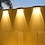 Недорогие Настенные светильники для улицы-Солнечный уличный настенный светильник 3led, ультра яркое освещение, водонепроницаемый садовый светильник, двор, настенный светильник для мытья дома, вилла, крыльцо, украшение, атмосфера, солнечный