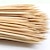 cheap Grills &amp; Outdoor Cooking-200PCS Bamboo Skewers for wooden sticks BBQ Appetiser Fruit Cocktail Kabob Chocolate  Fountain Grilling Kitchen Crafting and Party. 3mm More Size Choices