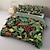 billiga Påslakanset-tropiska växtrankor tjock filt fyrkantig säng påslakan sängset 2-delat set 3-delat set lätt mjukt kort plyschset