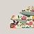 abordables Juegos de funda nórdica-Funda nórdica para cama cuadrada gruesa con flores rosas, juego de cama cálido, juego de 2 piezas, juego de 3 piezas, juego de felpa suave y corta