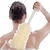 abordables Baignade et soins personnels-Brosse de douche loofah éponge avec long manche corps dos maille épurateur brosse de bain peau exfoliant brosse de massage accessoires de bain