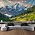 cheap Landscape Tapestry-Countryside Landscape Hanging Tapestry Wall Art Large Tapestry Mural Decor Photograph Backdrop Blanket Curtain Home Bedroom Living Room Decoration