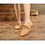 abordables Zapatos de jazz-Mujer Zapatos de Jazz Practica Trainning Zapatos de baile Zapatos de danza Interior Fiesta de baile Fiesta / Noche Suela Dividida Tacón Plano Punta cerrada Cordones Adulto Color Camello Negro Rosa