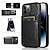 cheap iPhone Cases-Phone Case For iPhone 15 Pro Max Plus iPhone 14 13 12 11 Pro Max Plus Mini SE Back Cover with Stand Holder Card Slot Shockproof TPU PU Leather