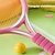 economico Anti-stress-Set di racchette da badminton e da tennis - gioco interattivo e giocattolo educativo - regalo di compleanno perfetto - pallina rossa o gialla inclusa