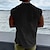 abordables Camisetas 3D de hombre-Graphic Bandera estadounidense de los Estados Unidos Deportes Moda Hombre Impresión 3D Camiseta Calle Deporte Casual día de la independencia americana Camiseta Negro Manga Corta Cuello Barco Camisa
