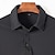 cheap Classic Polo-Men&#039;s Golf Shirt Golf Polo Work Casual Lapel Short Sleeve Basic Modern Plain Button Spring &amp; Summer Regular Fit Black Navy Blue Blue Khaki Gray Golf Shirt