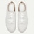 levne Pánské tenisky-Pánské Tenisky Bílé boty Prémiová kůže Pohodlné Protiskluzové Šněrování Bílá