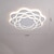 halpa Kattovalaisimet-led kattovalaisimet kattoriippu keittiön ruokasaliin 1-valo 42/52cm himmennettävä metalli maalattu viimeistely moderni pohjoismainen makuuhuone 110-240v vain himmennettävissä kaukosäätimellä