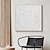 cheap Abstract Paintings-Hand painted 3D Textured White Abstract Painting on Canvas 3D Textured Wall Art Boho Modern Canvas Art Living Room Decor pattle knife oil painting Home Decor Hotel Art Piece