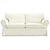 זול IKEA כיסויים-כיסוי ספה 2 מושבים של ektorp, כיסוי ספה של ektorp loveseat עם כיסוי 2 כריות וכיסוי משענת 2, מגן ריהוט רחיץ של ektorp