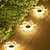 billiga Vägglampor för utomhusbruk-4 st dubbla ändamål solenergi utomhus trädgårdslampor, led solenergi blomljus, utomhus vattentät, trädgårdslandskapsbelysning, upplyst väggdekoration, akryl begravda lampor för uteplats gräsmatta