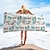 tanie zestawy ręczników plażowych-Zestawy ręczników, Zwierzę / Klasyczny / Natura i krajobrazy 100% mikrofibra Wygodne Bardzo miękki Gęstnieć koce