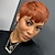 cheap Human Hair Capless Wigs-Pixie Cut Human Hair Wigs for Black Women None Lace Front Pixie Wigs Layered Short Human Hair Wi with Bangs for Daily Wear