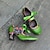 זול נעלי וינטג&amp;#39; לנשים-בגדי ריקוד נשים משאבות נעלי וינטג&#039; מרי ג׳ין נעליים בעבודת יד נעלי וינטג&#039; חתונה מפלגה פרחוני שרוכים עקב קצר אלגנטית וינטאג&#039; עור שרוכים ירוק