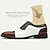 abordables Zapatos de Vestir Clásicos-Hombre Zapatos de vestir Cuero Piel de vaca italiana de plena flor Cómodo Antideslizante Cordones Marrón