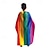 economico La parata dell&amp;#39;orgoglioDec-lgbt pride cape bandiera arcobaleno attività all&#039;aperto bandiera del capo decorazione bandiera
