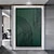 cheap Abstract Paintings-Hand painted  White Abstract Painting on Canvas handmade 3D Textured Wall Art Green Modern painting for handmade Canvas Art painting for Living Room Decor Trendy artwork Home Decor Hotel Art Piece