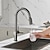 cheap Kitchen Faucets-Kitchen faucet - Single Handle One Hole Chrome / Nickel Brushed / Electroplated Pull-out / Pull-down / Tall / High Arc / Purified water Centerset Modern Contemporary Kitchen Taps