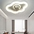 cheap Ceiling Fan Lights-LED Ceiling Fan Light 1-Light 55 cm Dimmable Grandeals Minimalist Acrylic Bedroom Kitchen Modern Nordic style 110-240V ONLY DIMMABLE WITH REMOTE CONTROL