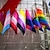 baratos Parada do Orgulho de dezembro-Bandeira do arco-íris decoração ao ar livre bandeira do festival bandeira lgbt 90*150cm