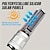 cheap Flashlights-Solar Rechargeable Flash Light Zoomable Outdoor Super Bright LED Handheld Flashlight with USB and Solar Charging P50 Bead Telescopic Zoom for Camping Emergency Flashlight Fishing Hiking