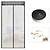billige Skjerm for vindu og dør-hage vindmølle magnetisk flue insekt dørskjerm gardin mygg til balkong skyvedører stue barnerom