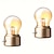 abordables Luces decorativas-Lámpara de bombilla USB recargable dorada, elegante colgante vintage con iluminación agradable a la vista, versátil y portátil &amp; creador de ambiente acogedor para escritorio, mesita de noche &amp;
