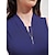 abordables Collection de créateurs-Femme robe de golf Bleu marine Rose rouge Sans Manches Poids Léger Robes Vêtements de golf pour femmes, tenues, vêtements