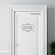 preiswerte Wand-Sticker-Willkommen zu Hause Familie Zeichen Bad Waschküche Lagerung Englisch Tür Aufkleber abnehmbare Haushalt Hintergrund dekorative Tür Aufkleber