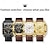 ieftine Ceasuri Quartz-OLEVS Bărbați Ceasuri de cuarț Creativ Exterior Sporturi Modă Luminos Calendar Cronograf IMPERMEABIL Piele Uita-te