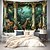 economico arazzi animali-Foresta tropicale leopardo appeso arazzo arte della parete grande arazzo decorazione murale fotografia sfondo coperta tenda casa camera da letto soggiorno decorazione
