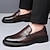 cheap Men&#039;s Slip-ons &amp; Loafers-Men&#039;s Loafers &amp; Slip-Ons Dress Shoes Plus Size Penny Loafers Vintage Business Casual Office &amp; Career Party &amp; Evening Leather Loafer Black Brown Fall Winter
