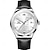 cheap Quartz Watches-OLEVS Men Quartz Watch Outdoor Fashion Casual Wristwatch Luminous Calendar Waterproof Decoration Leather Watch
