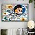 economico arte di strada-Pittura dell'astronauta Richie dipinta a mano arte artigianale di Alec Monopoly pop art stile urban art arte graffiti arte murale uomo Monopoly pittura moderna unica