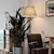abordables lámpara de pie llevada-Lámpara de Suelo Contemporáneo moderno / Estilo nórdico Para Habitación de estudio / Oficina / Interior Metal 220v / 110V Blanco / Gris