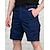 cheap Cargo Shorts-Men&#039;s Tactical Shorts Cargo Shorts Shorts Multi Pocket Straight Leg Plain Comfort Soft Knee Length Outdoor Casual Daily Fashion Streetwear Blue Green Micro-elastic