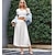 economico Fondi-Elegante Anni 1950 Midi Sottogonna Mezza sottoveste Gonna in raso Pizzo Per donna Abbigliamento Quotidiano Addio al Nubilato Adulti Gonna Tutte le stagioni